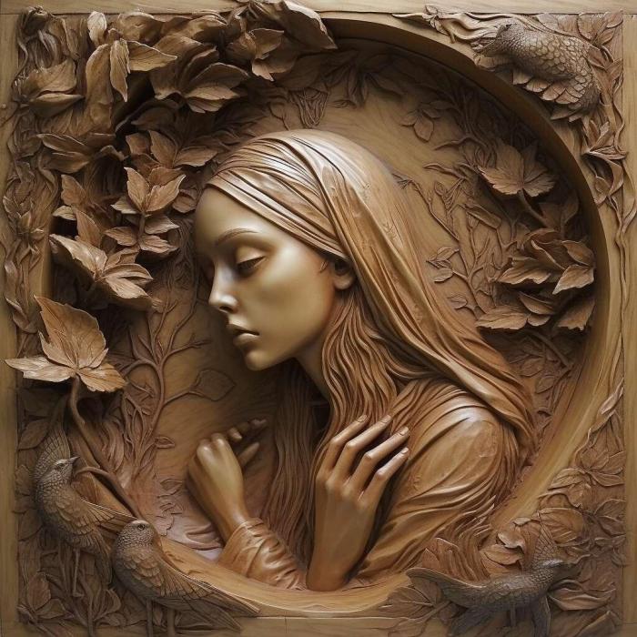 نموذج ثلاثي الأبعاد لآلة CNC 3D Art 